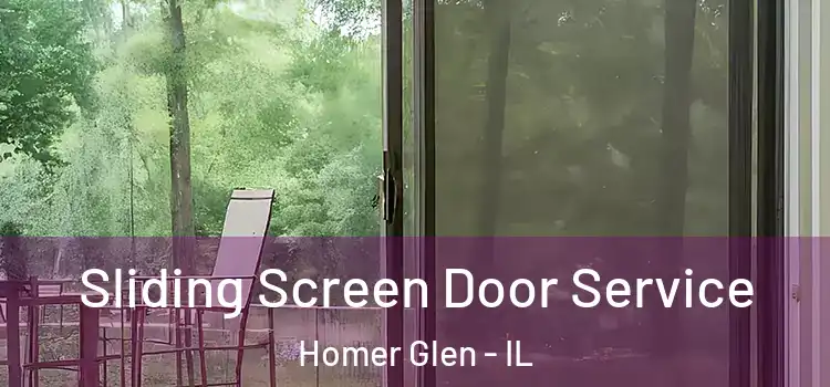Sliding Screen Door Service Homer Glen - IL